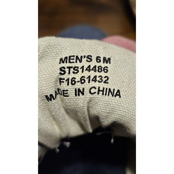 Sperry Blue denim casual boots Men's size 6 - Picture 9 of 9